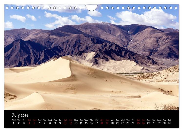 Produktbild: Tibet Land of Legends (Wall Calendar 2026 DIN A4 landscape), CALVENDO 12 Month Wall Calendar