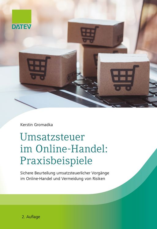 Produktbild: Umsatzsteuer im Online-Handel: Praxisbeispiele