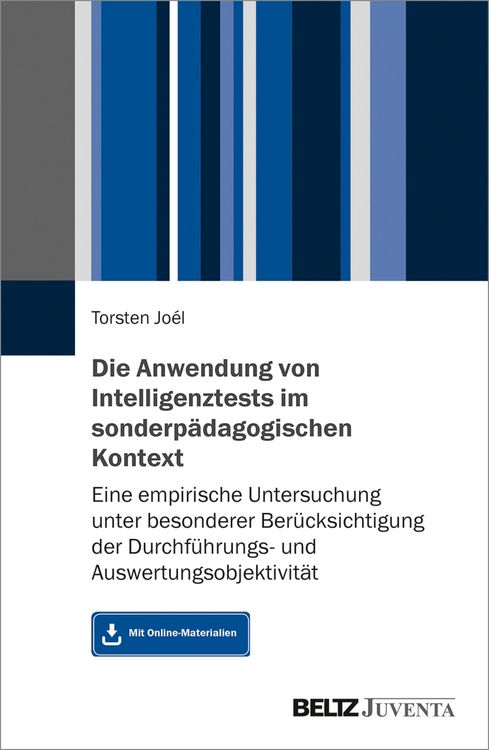 Produktbild: Die Anwendung von Intelligenztests im sonderp&auml;dagogischen Kontext