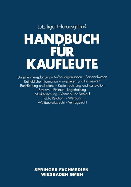 Produktbild: Handbuch f&uuml;r Kaufleute