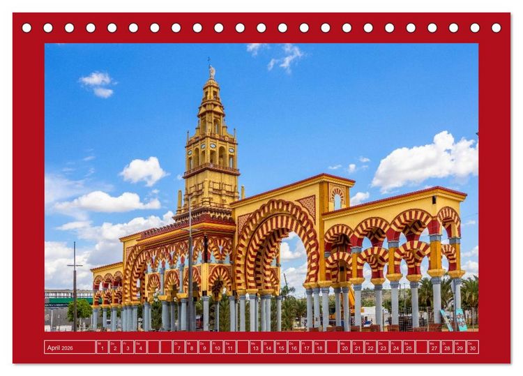 Produktbild: Ein Herz f&uuml;r C&oacute;rdoba (Tischkalender 2026 DIN A5 quer), CALVENDO Monatskalender