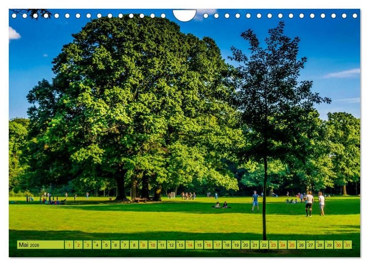 Produktbild: Krefeld Impressionen (Wandkalender 2026 DIN A4 quer), CALVENDO Monatskalender