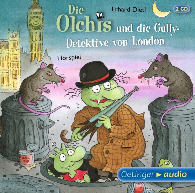 Produktbild: Die Olchis und die Gully-Detektive von London
