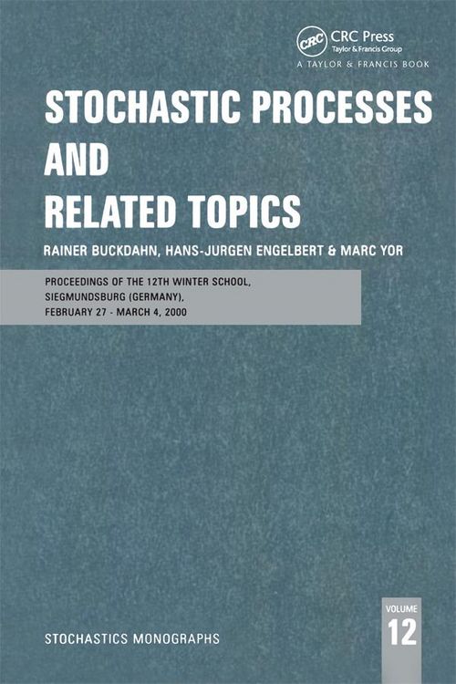 Produktbild: Stochastic Processes and Related Topics