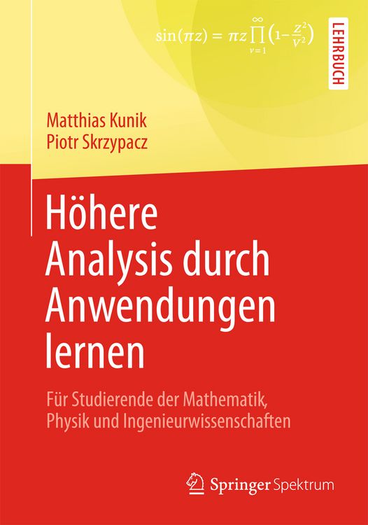Produktbild: H&ouml;here Analysis durch Anwendungen lernen