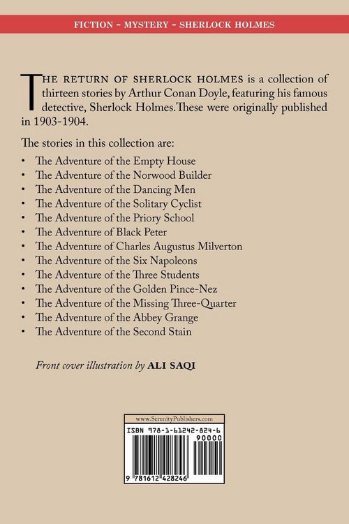 Produktbild: The Return of Sherlock Holmes