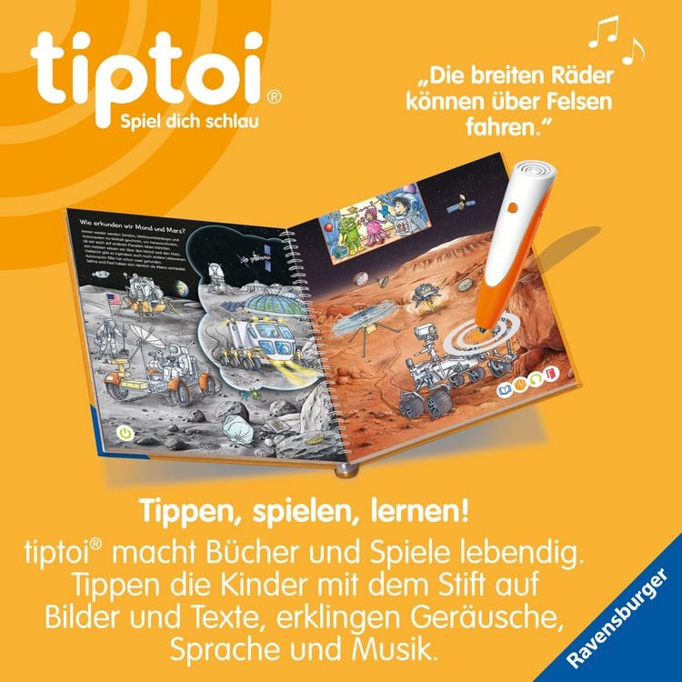Produktbild: tiptoi&reg; Wieso? Weshalb? Warum? - Wir erkunden den Weltraum