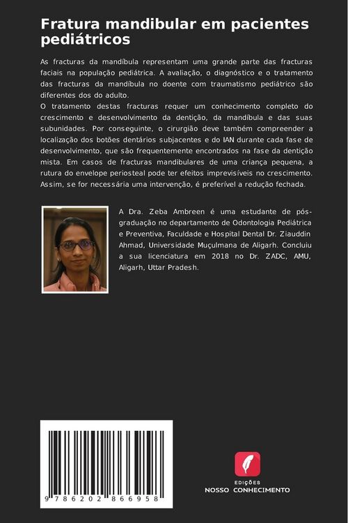 Produktbild: Fratura mandibular em pacientes pedi&aacute;tricos