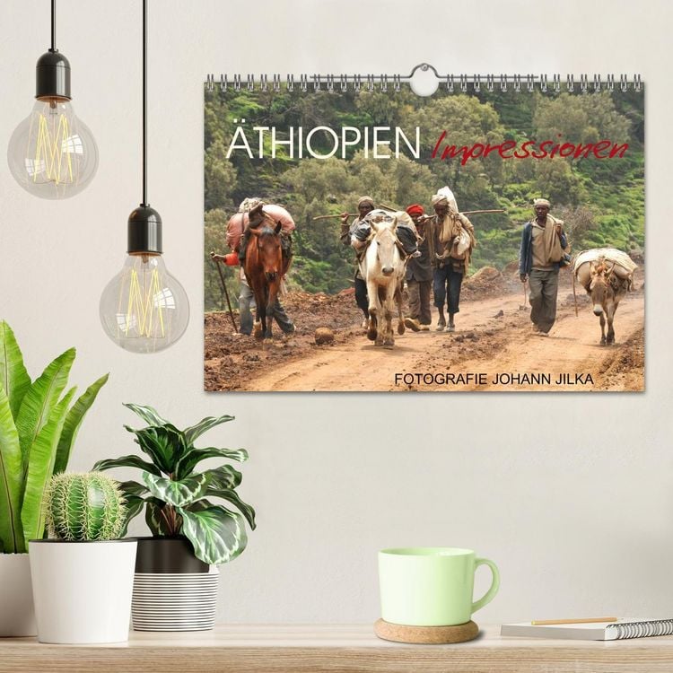 Produktbild: &Auml;thiopien Impressionen (Wandkalender 2026 DIN A4 quer), CALVENDO Monatskalender