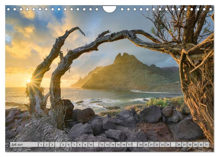 Produktbild: Faszination Teneriffa (Wandkalender 2027 DIN A4 quer), CALVENDO Monatskalender
