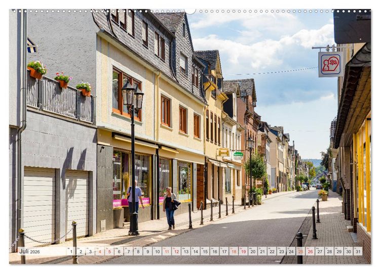 Produktbild: Oberwesel Impressionen (Wandkalender 2026 DIN A2 quer), CALVENDO Monatskalender
