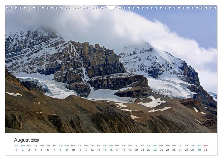 Produktbild: Icefields Parkway in Canada (Wall Calendar 2026 DIN A3 landscape), CALVENDO 12 Month Wall Calendar