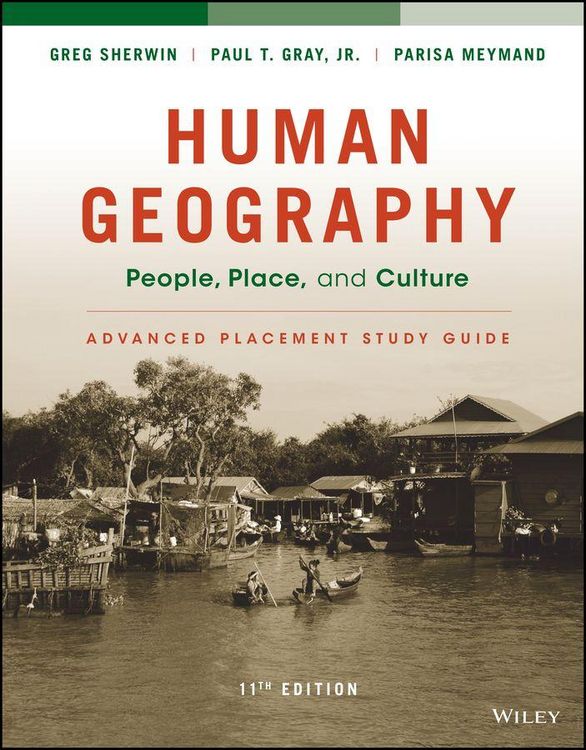 Produktbild: Human Geography: People, Place, and Culture, 11E Advanced Placement Edition (High School) Study Guide