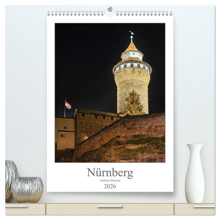Produktbild: N&uuml;rnberg (hochwertiger Premium Wandkalender 2026 DIN A2 hoch), Kunstdruck in Hochglanz