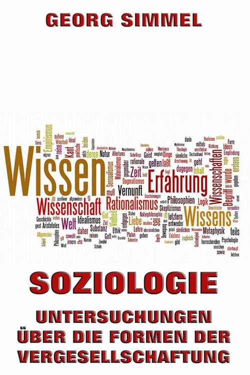 Produktbild: Soziologie - Untersuchungen &uuml;ber die Formen der Vergesellschaftung