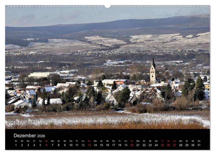 Produktbild: Ingelheim und Umgebung (hochwertiger Premium Wandkalender 2026 DIN A2 quer), Kunstdruck in Hochglanz