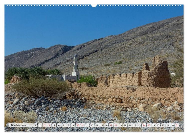Produktbild: Oman - Eine Fotoreise (hochwertiger Premium Wandkalender 2026 DIN A2 quer), Kunstdruck in Hochglanz