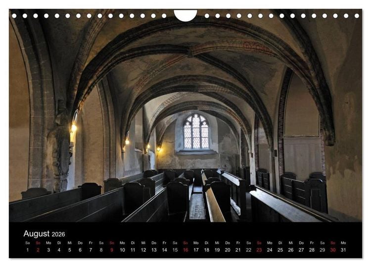 Produktbild: Orte des Glaubens (Wandkalender 2026 DIN A4 quer), CALVENDO Monatskalender