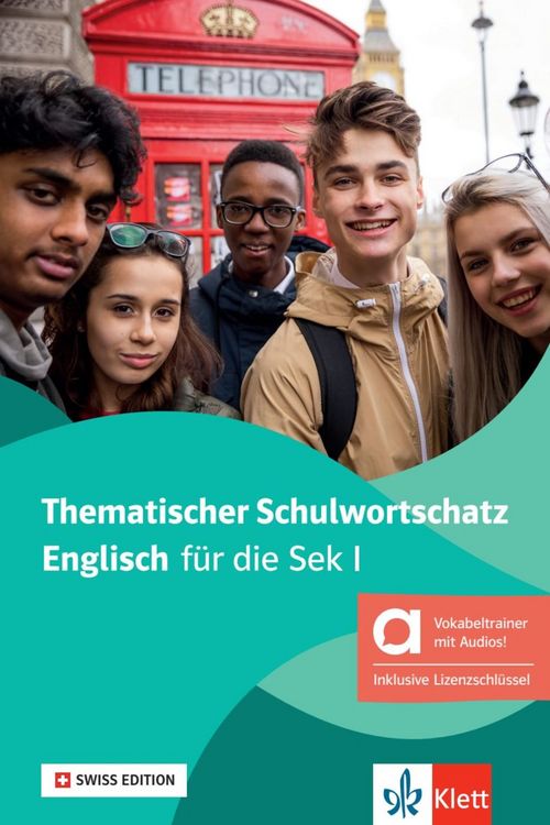 Produktbild: Thematischer Schulwortschatz Englisch, Swiss Edition - Hybride Ausgabe allango