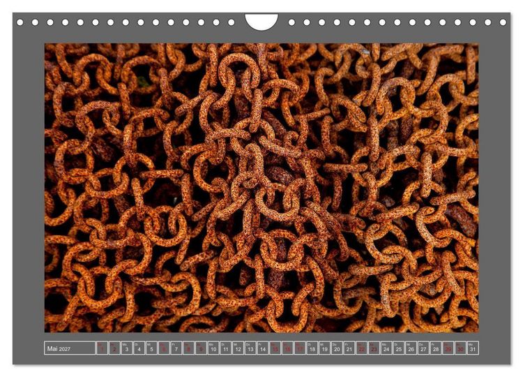 Produktbild: Rost - &Auml;sthetik der Verg&auml;nglichkeit (Wandkalender 2027 DIN A4 quer), CALVENDO Monatskalender