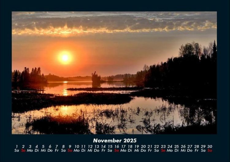 Produktbild: Tag am See 2025 Fotokalender DIN A4