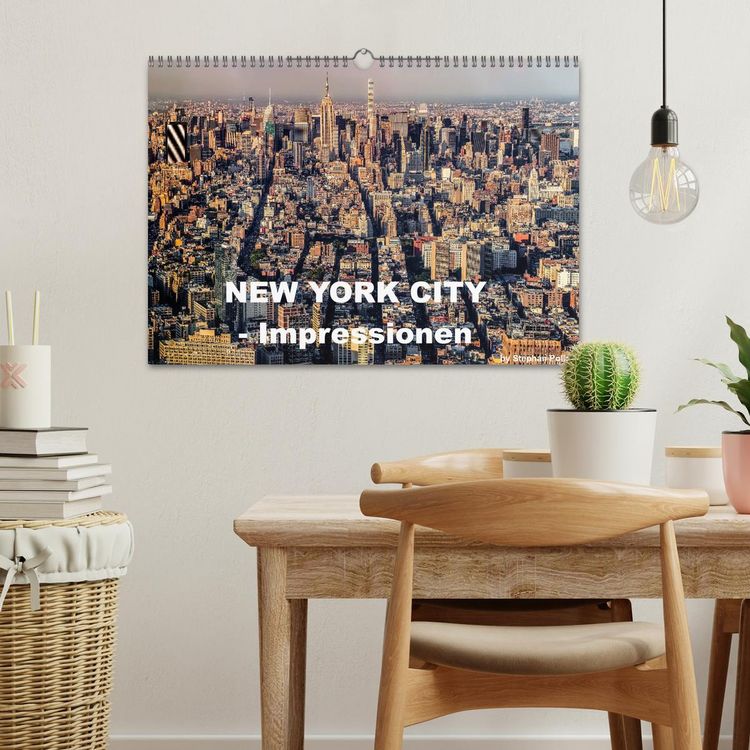 Produktbild: New York City - Impressionen (Wandkalender 2026 DIN A3 quer), CALVENDO Monatskalender
