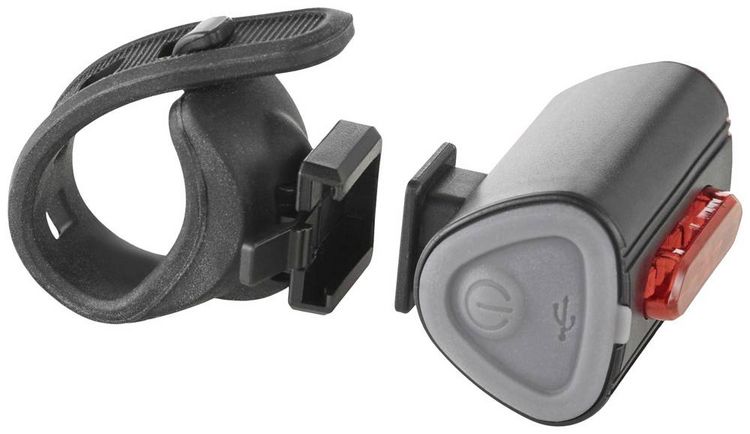 Produktbild: FISCHER FAHRRAD Fahrrad-R&uuml;cklicht TWIN LED Schwarz