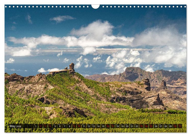 Produktbild: The canary islands Tenerife, Gran Canaria und Fuerteventura (Wall Calendar 2026 DIN A3 landscape), CALVENDO 12 Month Wall Calendar