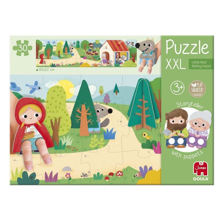 Produktbild: Goula - XXL Puzzle - Rotkäppchen, 30 Teile
