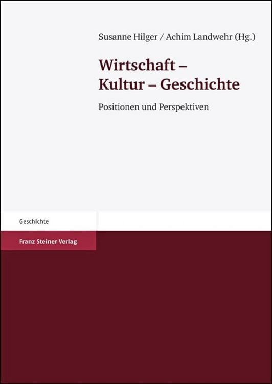 Produktbild: Wirtschaft - Kultur - Geschichte
