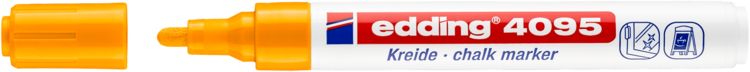 Produktbild: edding Kreidemarker 4095 neonorange 2-3mm
