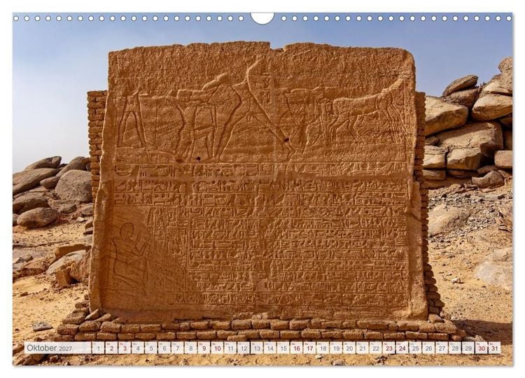 Produktbild: Monumente der Ewigkeit - von Wesiren bis zu C&auml;saren in &Auml;gypten (Wandkalender 2027 DIN A3 quer), CALVENDO Monatskalender