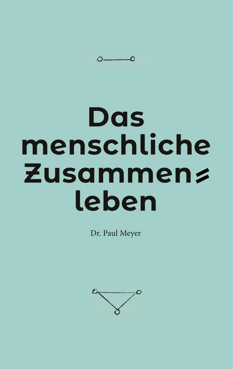 Produktbild: Das menschliche Zusammenleben