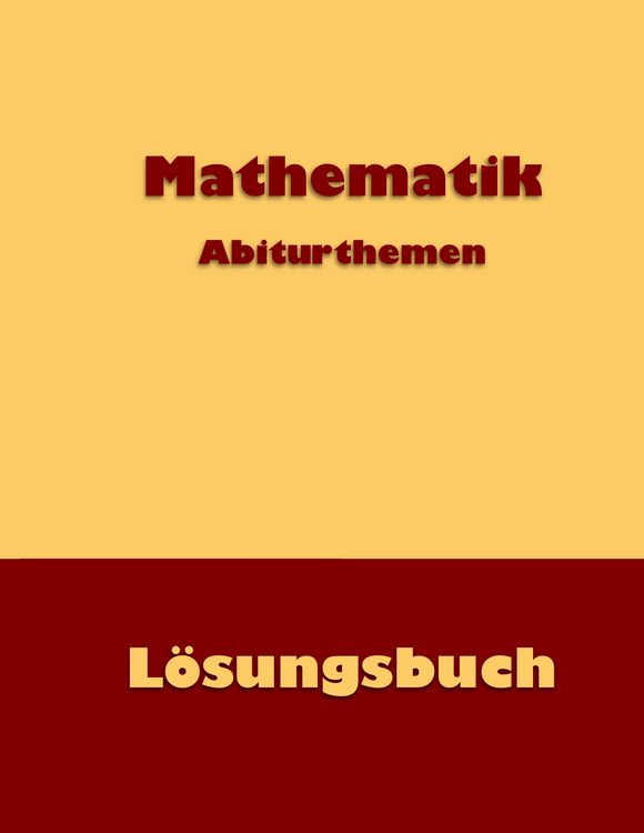 Produktbild: Mathematik Abiturthemen