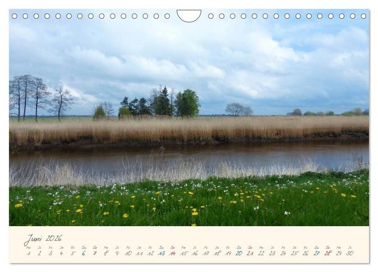 Produktbild: Bremer Blockland - Landleben in der Gro&szlig;stadt (Wandkalender 2026 DIN A4 quer), CALVENDO Monatskalender