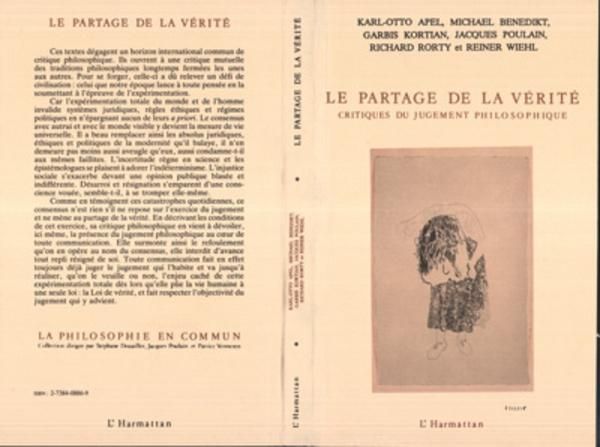 Produktbild: Le partage de la v&eacute;rit&eacute;