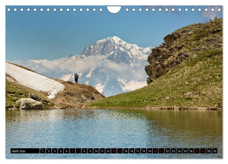 Produktbild: Nationalpark Gran Paradiso (Wandkalender 2026 DIN A4 quer), CALVENDO Monatskalender