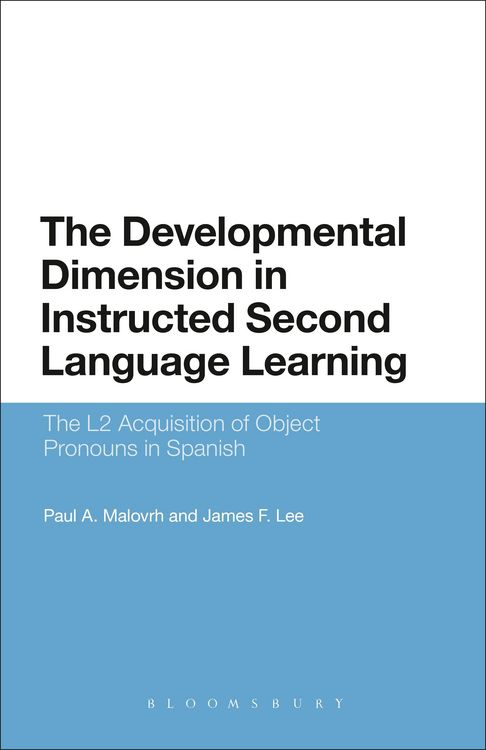 Produktbild: The Developmental Dimension in Instructed Second Language Learning