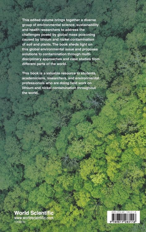 Produktbild: Lithium & Nickel Contamination in Plants & The Environment