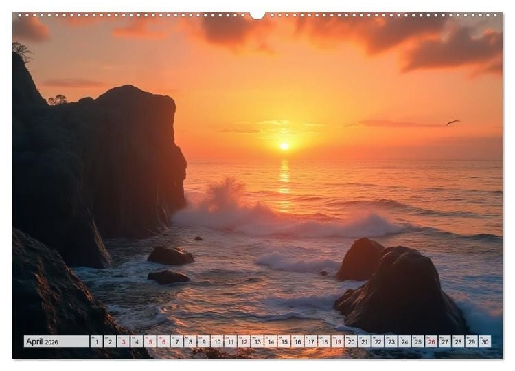 Produktbild: Fabelhafte Orte &ndash; Landschaften aus M&auml;rchen und Sagen (Wandkalender 2026 DIN A2 quer), CALVENDO Monatskalender