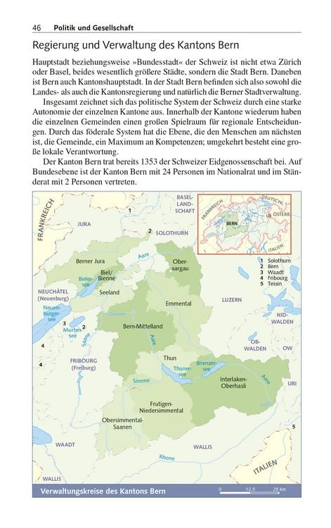 Produktbild: TRESCHER Reisef&uuml;hrer Bern und Berner Oberland