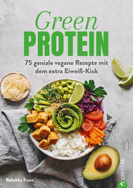 Produktbild: Kochbuch: Green Protein - 50 geniale vegane Rezepte mit Linsen, Erbsen, Bohnen und Co.
