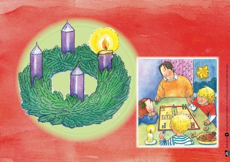 Produktbild: Advent und Weihnachten. Kamishibai Bildkartenset