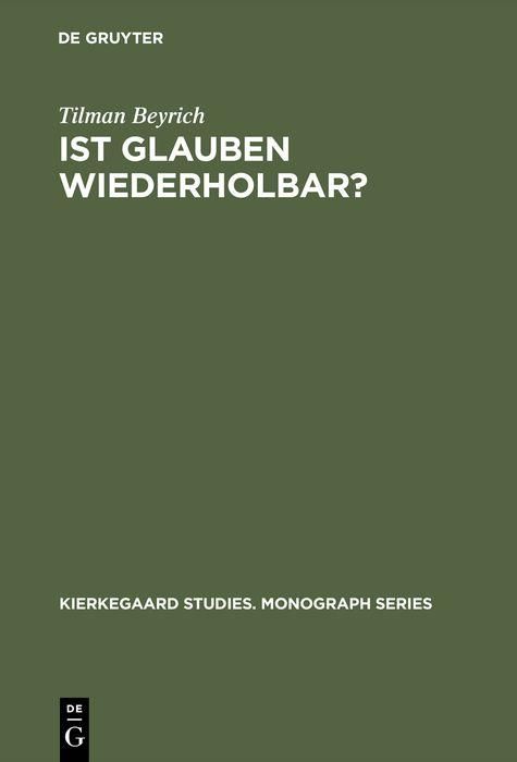 Produktbild: Ist Glauben wiederholbar?