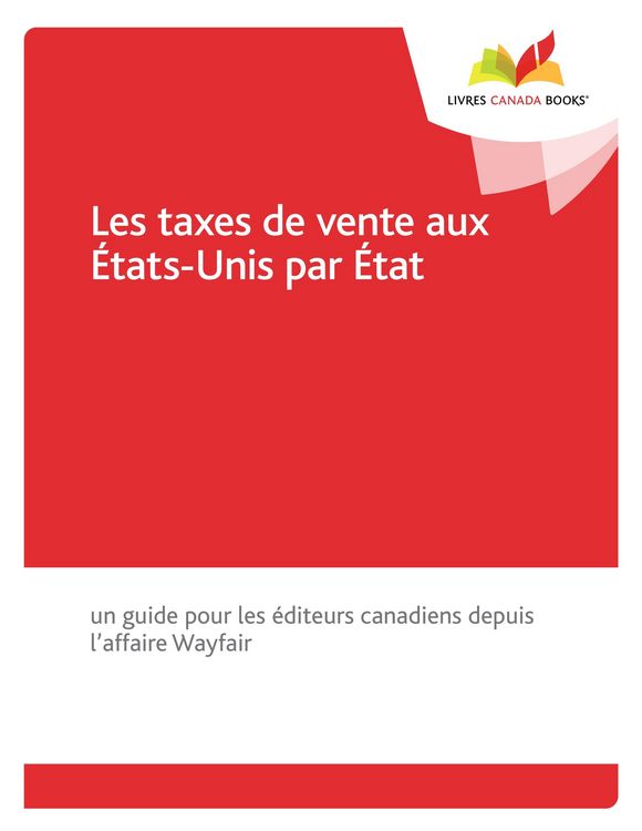 Produktbild: Les taxes de vente aux &Eacute;tats-Unis par &Eacute;tat