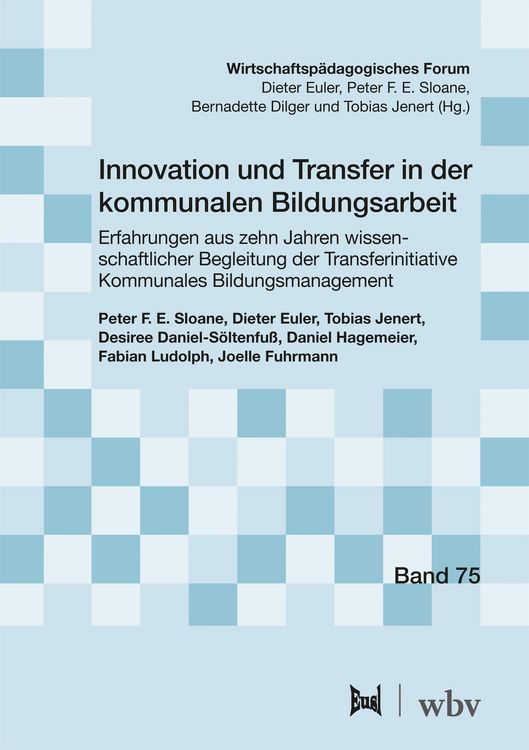 Produktbild: Innovation und Transfer in der kommunalen Bildungsarbeit