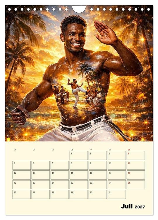 Produktbild: Seele des Kriegers (Wandkalender 2027 DIN A4 hoch), CALVENDO Monatskalender