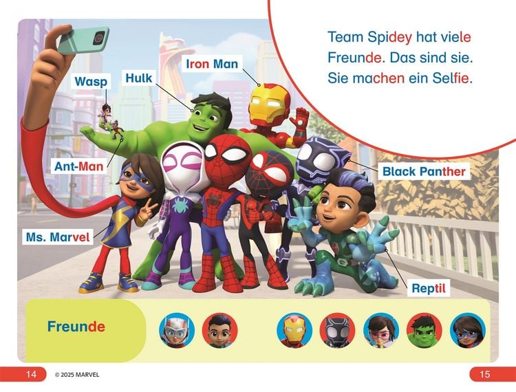 Produktbild: SUPERLESER! Marvel Spidey und seine Super-Freunde Auf ins Abenteuer, Team Spidey!