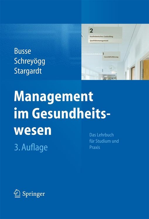 Produktbild: Management im Gesundheitswesen