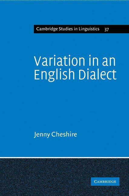 Produktbild: Variation in an English Dialect